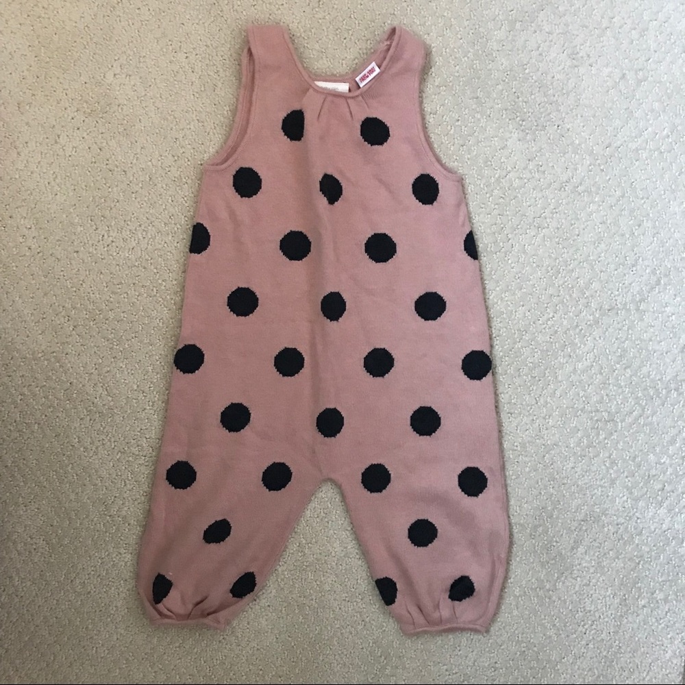 NWOT Zara baby knit jumpsuit